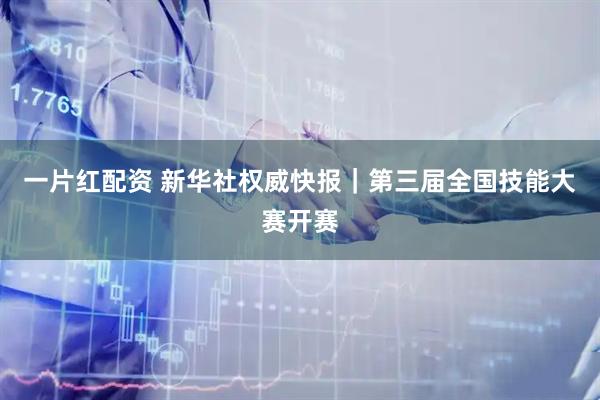 一片红配资 新华社权威快报｜第三届全国技能大赛开赛