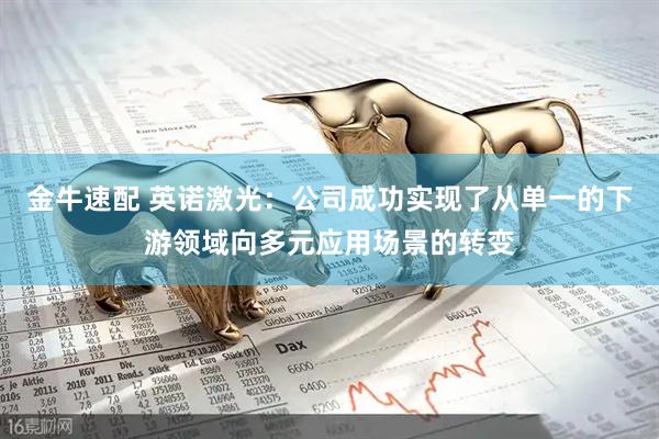 金牛速配 英诺激光：公司成功实现了从单一的下游领域向多元应用场景的转变